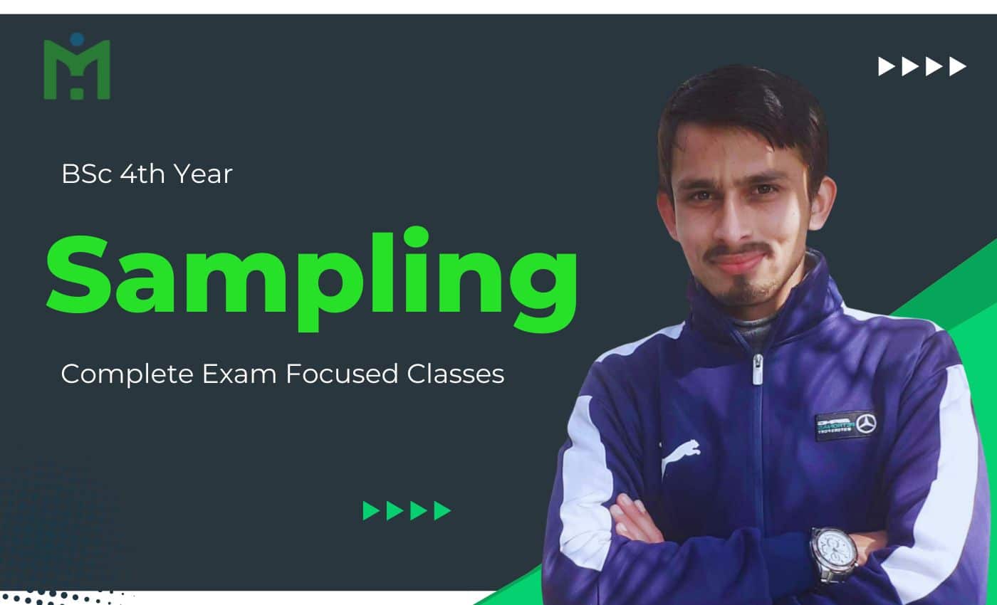 Sampling BSc 4th Year Statistics Full Course & Free Notes